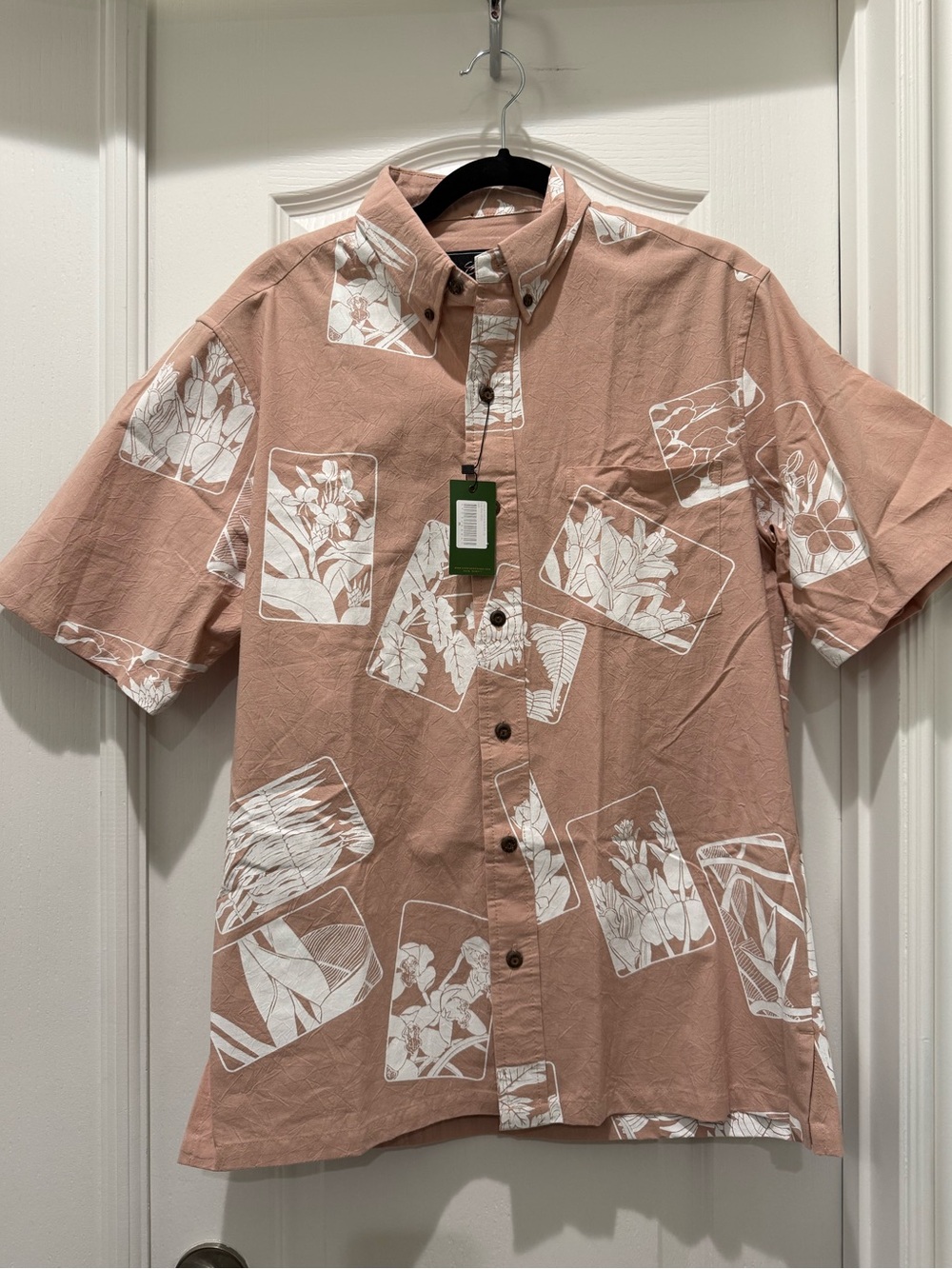 NEW Sig Zane Mens Button Down Shirt Medium